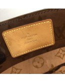 LOUIS VUITTON Monogram Vinyl Cabas Ambre MM Tote Bag with Small Pochette – GHW