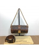 LOUIS VUITTON Monogram Papillon Trunk with Chain & Strap – GHW (Microchip New Model)