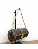 LOUIS VUITTON Monogram Papillon Trunk with Chain & Strap – GHW (Microchip New Model)