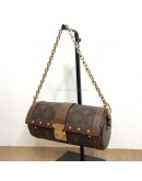 LOUIS VUITTON Monogram Papillon Trunk with Chain & Strap – GHW (Microchip New Model)