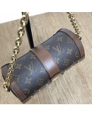 LOUIS VUITTON Monogram Papillon Trunk with Chain & Strap – GHW (Microchip New Model)