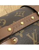 LOUIS VUITTON Monogram Papillon Trunk with Chain & Strap – GHW (Microchip New Model)