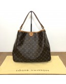 LOUIS VUITTON Monogram Delightful MM Shoulder Bag – GHW