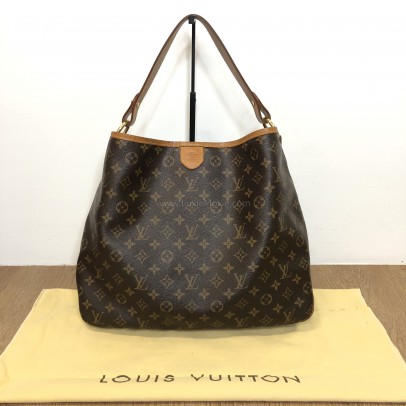 LOUIS VUITTON Monogram Delightful MM Shoulder Bag – GHW