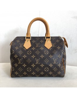 LOUIS VUITTON Monogram Speedy 25 Boston Handbag – GHW