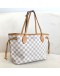LOUIS VUITTON Damier Azur Neverfull PM Tote Bag – GHW
