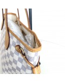 LOUIS VUITTON Damier Azur Neverfull PM Tote Bag – GHW