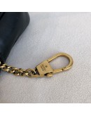 GUCCI GG Marmont Mini Shoulder Bag in Black Lambskin – GHW