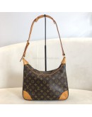 LOUIS VUITTON Monogram Boulogne 30 Shoulder Bag – GHW