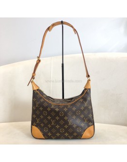 LOUIS VUITTON Monogram Boulogne 30 Shoulder Bag – GHW