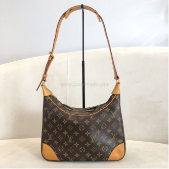 LOUIS VUITTON Monogram Boulogne 30 Shoulder Bag – GHW