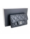 CHANEL Classic Card Holder in Black Caviar Leather – SHW (31 Series – Year 2021)