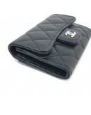 CHANEL Classic Card Holder in Black Caviar Leather – SHW (31 Series – Year 2021)