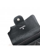 CHANEL Classic Card Holder in Black Caviar Leather – SHW (31 Series – Year 2021)