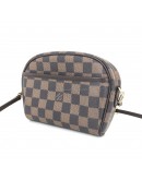 LOUIS VUITTON Damier Ebene Ipanema Pochette Crossbody Bag with Shoulder Strap & Waist Belt – GHW