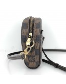 LOUIS VUITTON Damier Ebene Ipanema Pochette Crossbody Bag with Shoulder Strap & Waist Belt – GHW