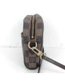 LOUIS VUITTON Damier Ebene Ipanema Pochette Crossbody Bag with Shoulder Strap & Waist Belt – GHW