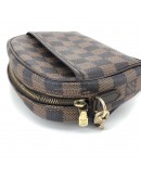 LOUIS VUITTON Damier Ebene Ipanema Pochette Crossbody Bag with Shoulder Strap & Waist Belt – GHW