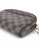 LOUIS VUITTON Damier Ebene Ipanema Pochette Crossbody Bag with Shoulder Strap & Waist Belt – GHW