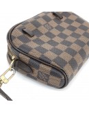 LOUIS VUITTON Damier Ebene Ipanema Pochette Crossbody Bag with Shoulder Strap & Waist Belt – GHW