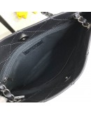CHANEL Matrasse Black Calfskin Chain Shoulder/Crossbody Bag - RHW (20 Series - Year 2015)