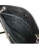 CHANEL Matrasse Black Calfskin Chain Shoulder/Crossbody Bag - RHW (20 Series - Year 2015)