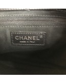 CHANEL Matrasse Black Calfskin Chain Shoulder/Crossbody Bag - RHW (20 Series - Year 2015)