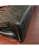 CHANEL Vintage Black Quilted Caviar Shoulder Bag - GHW