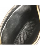 CHANEL Vintage Medium Camera Bag with CC Logo Flap & Fringe in Black Lambskin – GHW