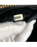 CHANEL Vintage Medium Camera Bag with CC Logo Flap & Fringe in Black Lambskin – GHW