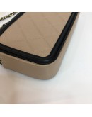 CHANEL CC Filigree Wallet on Chain (WOC) in Black x Beige Caviar – Light Gold Hardware