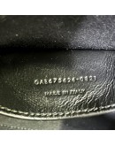 YVES SAINT LAURENT Small Manhattan Shoulder Bag in Shiny Crocodile Embossed Leather – GHW (Year 2021)