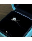 TIFFANY & CO The Tiffany Setting Engagement Ring in Platinum – 0.31ct Diamond (Year 2018)
