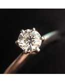 TIFFANY & CO The Tiffany Setting Engagement Ring in Platinum – 0.31ct Diamond (Year 2018)