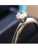 TIFFANY & CO The Tiffany Setting Engagement Ring in Platinum – 0.31ct Diamond (Year 2018)
