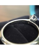 TIFFANY & CO The Tiffany Setting Engagement Ring in Platinum – 0.31ct Diamond (Year 2018)
