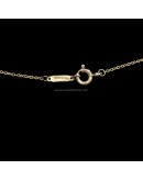 TIFFANY & CO Medium Heart Tag Necklace with Key Pendant in Sterling Silver