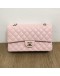 CHANEL Medium 22C Classic Flap (CF) Shoulder Bag in Pink Caviar – GHW (Microchip – Year 2022)