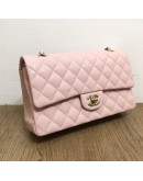 CHANEL Medium 22C Classic Flap (CF) Shoulder Bag in Pink Caviar – GHW (Microchip – Year 2022)