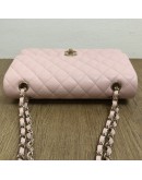 CHANEL Medium 22C Classic Flap (CF) Shoulder Bag in Pink Caviar – GHW (Microchip – Year 2022)