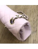 CHANEL Medium 22C Classic Flap (CF) Shoulder Bag in Pink Caviar – GHW (Microchip – Year 2022)