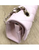 CHANEL Medium 22C Classic Flap (CF) Shoulder Bag in Pink Caviar – GHW (Microchip – Year 2022)