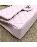 CHANEL Medium 22C Classic Flap (CF) Shoulder Bag in Pink Caviar – GHW (Microchip – Year 2022)