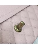 CHANEL Medium 22C Classic Flap (CF) Shoulder Bag in Pink Caviar – GHW (Microchip – Year 2022)