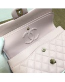 CHANEL Medium 22C Classic Flap (CF) Shoulder Bag in Pink Caviar – GHW (Microchip – Year 2022)