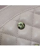 CHANEL Medium 22C Classic Flap (CF) Shoulder Bag in Pink Caviar – GHW (Microchip – Year 2022)