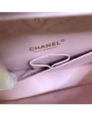 CHANEL Medium 22C Classic Flap (CF) Shoulder Bag in Pink Caviar – GHW (Microchip – Year 2022)