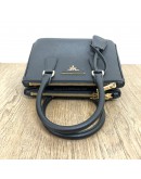 PRADA 1BA906 Galleria Mini Bag in Black Saffiano Lux Leather with Shoulder Strap – GHW (Year 2022)