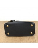 PRADA 1BA906 Galleria Mini Bag in Black Saffiano Lux Leather with Shoulder Strap – GHW (Year 2022)