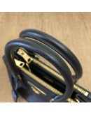 PRADA 1BA906 Galleria Mini Bag in Black Saffiano Lux Leather with Shoulder Strap – GHW (Year 2022)